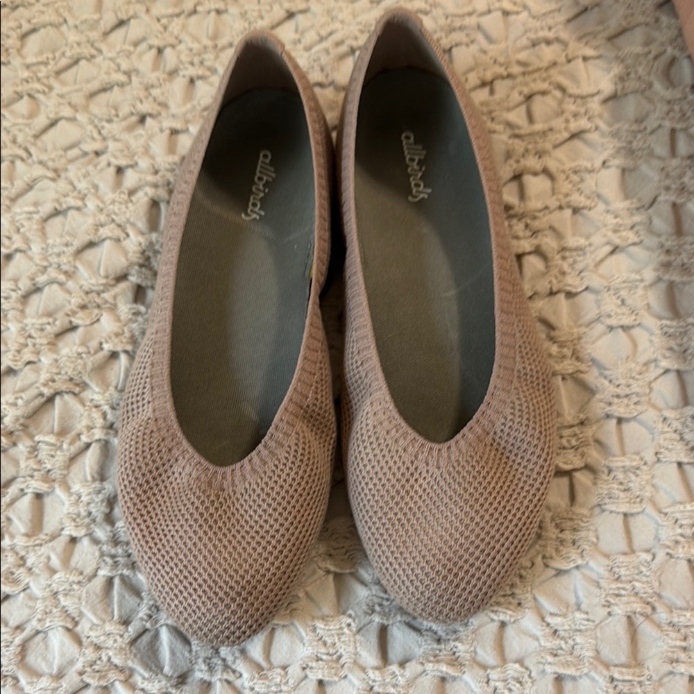 Allbirds Tan Flats Breathable Loafers